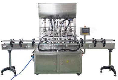 Automatic 6 Head Paste Filling Machine